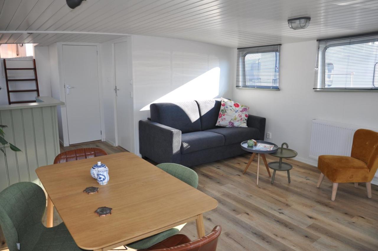 Private Lodge On Houseboat 阿姆斯特丹 外观 照片