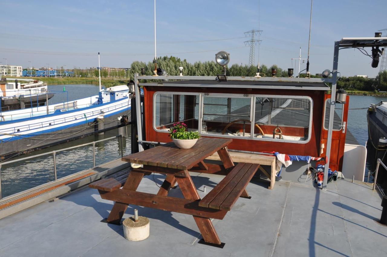 Private Lodge On Houseboat 阿姆斯特丹 外观 照片